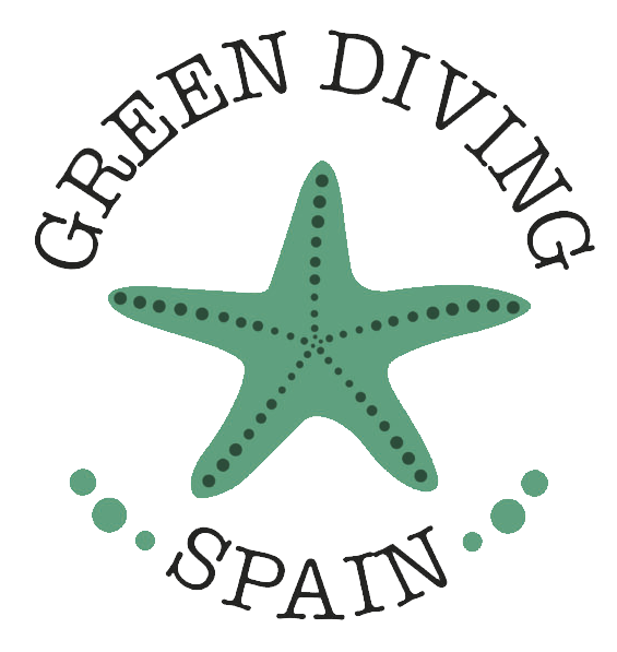 Logo Green Diving Spain Black